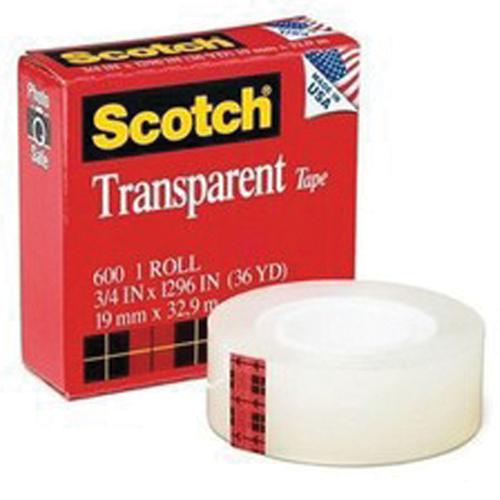Transparent Tape Action Paper