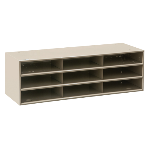 Organisateurs de donn&eacute;es, Stationnaire, 15 fentes, Acier, 33-3/4" la x 11 5/8" p x 17 3/4" h Action Paper