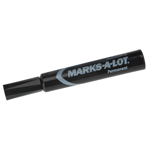 Marqueurs permanents Marks-a-Lot, Ciseau, Noir Action Paper