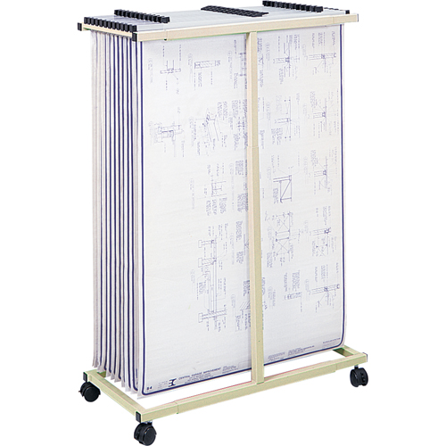 Mobile Vertical File Action Paper