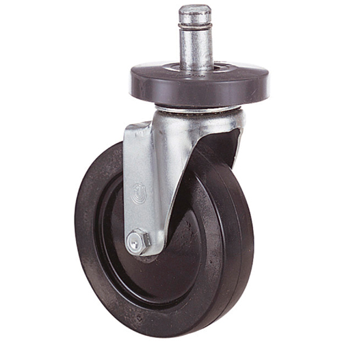 5" Rubber Caster Kit Action Paper
