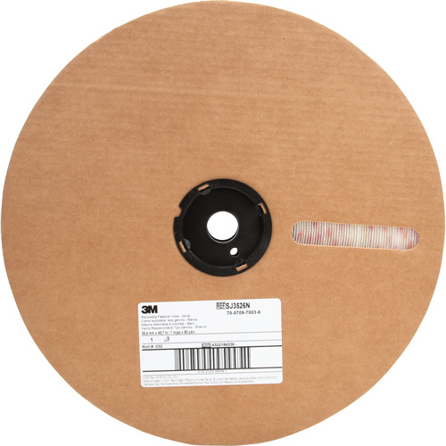 Attache, Boucle, 50 vg x 5/8", Adh&eacute;sif, Blanc Action Paper