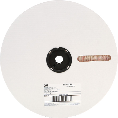 Attache, Boucle, 50 vg x 2", Adh&eacute;sif, Blanc Action Paper