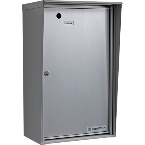 Collecting Boxes, Surface -Mounted, 21" x 12-7/8", Aluminum Action Paper