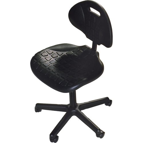 Si&egrave;ges ergonomiques robustes, Polyur&eacute;thane, Noir, Capacit&eacute; 250 lb Action Paper