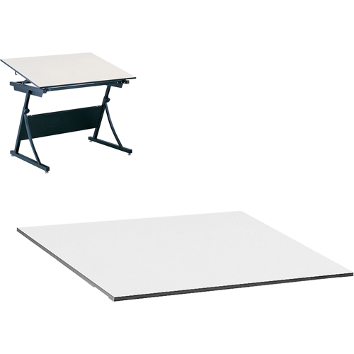 Planmaster Table Top, 60" W x 3/4" H, White Action Paper