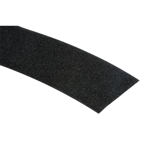 Bande d'attaches, Boucle, 50 vg x 2", Cousu, Noir Action Paper
