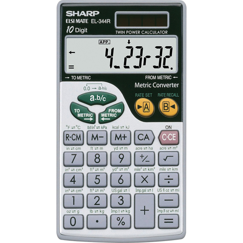 Metric Calculator Action Paper