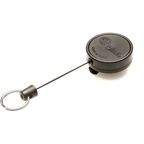 D&eacute;rouleurs de taille moyenne de s&eacute;rie Mid6 #6, Polycarbonate, C&acirc;ble 36", Fixation Agrafe de ceinture Action Paper