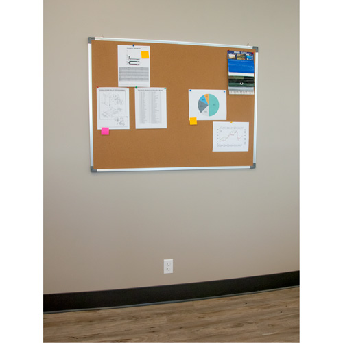 Corkboard, 18" H x 24" W Action Paper