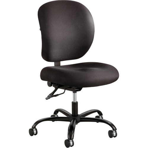 Chaises de travail pour usage intensif 24/7 Alday, Nylon, Noir, Capacit&eacute; 500 lb Action Paper