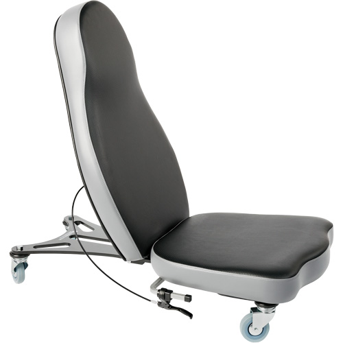Chaise ergonomique Flex 2, Vinyle, Noir Action Paper
