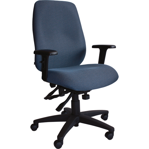 Cierra Ergonomic Chairs, Fabric, Blue, 250 lbs. Capacity Action Paper