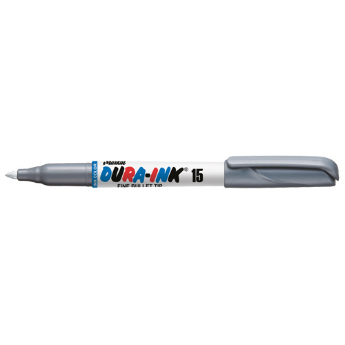 Marqueur permanent Dura-Ink no 15, Fin, Argent Action Paper