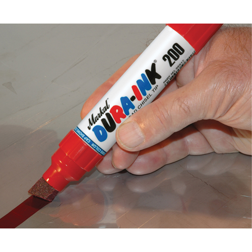Marqueur Dura-Ink 200, Ciseau, Bleu Action Paper