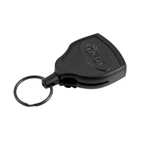 Super48 Heavy-Duty Retractable Key Holder, Polycarbonate, 48" Cable, Belt Clip Attachment Action Paper