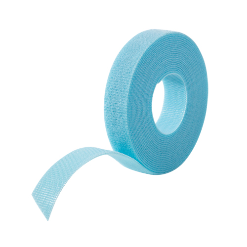 Ruban pour gestion des c&acirc;bles One-Wrap, Boucle et crochet, 25 vg x 3/4", Auto-aggripant, Aqua Action Paper