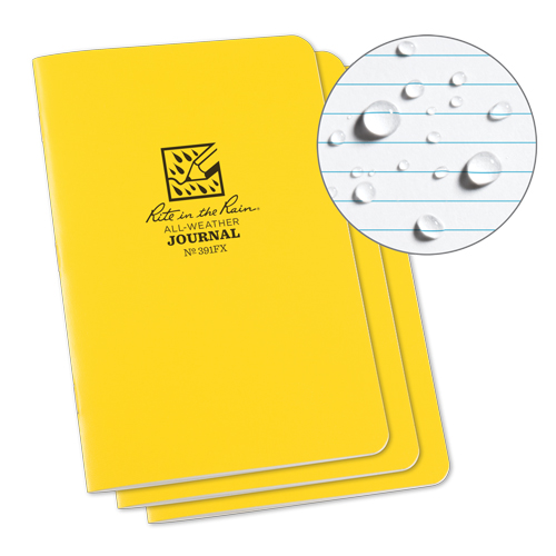 Notebook, Soft Cover, Yellow, 48 Pages, 4-5/8" W x 7" L Action Paper