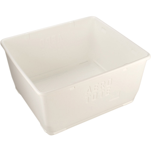 Contenant de rangement pour la nourriture, Plastique, Capacit&eacute; de 108 gal., Blanc Action Paper