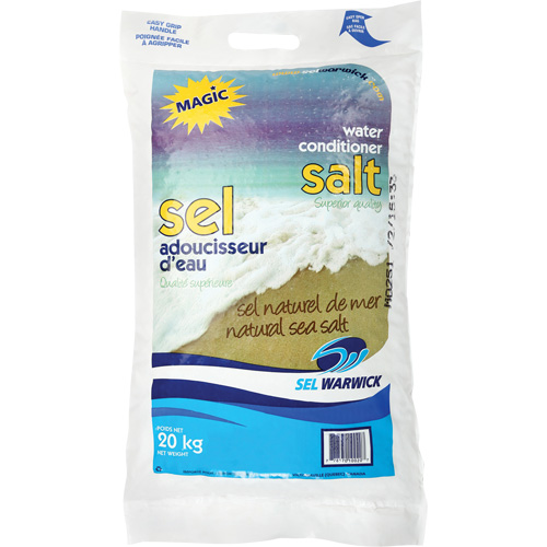 Magic Softening Salt, 44.1 lbs. (20 kg), Bag Action Paper