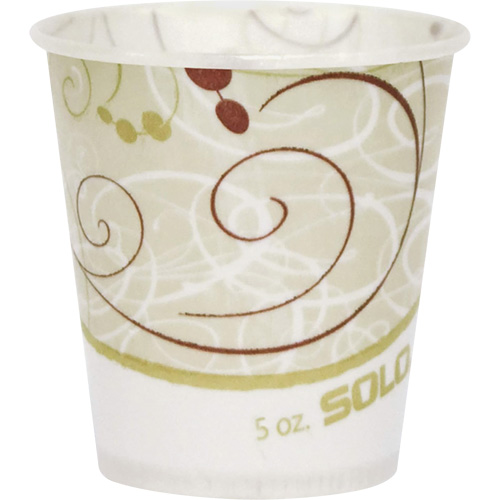 Disposable Cup, Paper, 5 oz., Brown Action Paper