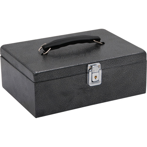 Cash Box with Latch Lock Action Paper