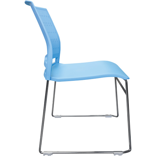 Activ Series Stacking Chairs, Polypropylene, 32-3/8" High, 275 lbs. Capacity, Blue Action Paper