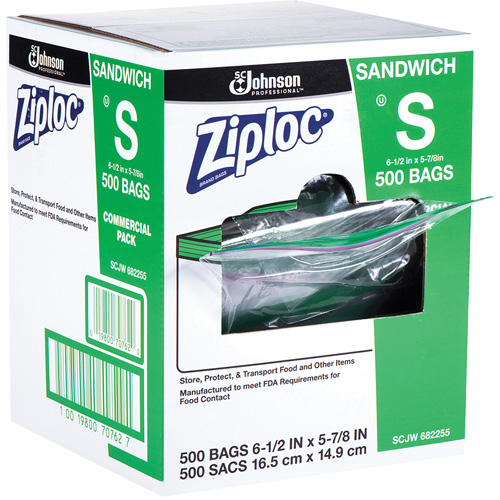 Sacs &agrave; sandwichs Ziploc Action Paper