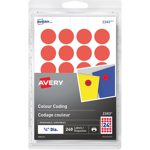 Identification & Coding Labels Action Paper