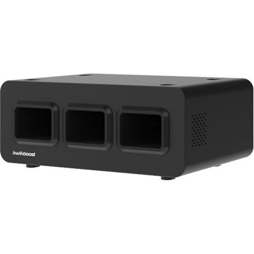 Base de poste de recharge KwikBoost EdgePower pour 3 batteries Action Paper