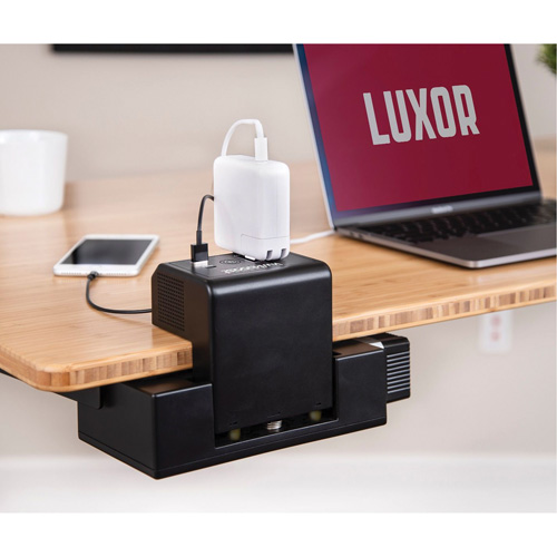 KwikBoost EdgePower&reg; Clamp-On Desktop Charging Unit Action Paper