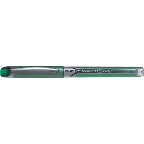 Hi-Tecpoint Grip Pen, Green, 0.5 mm Action Paper