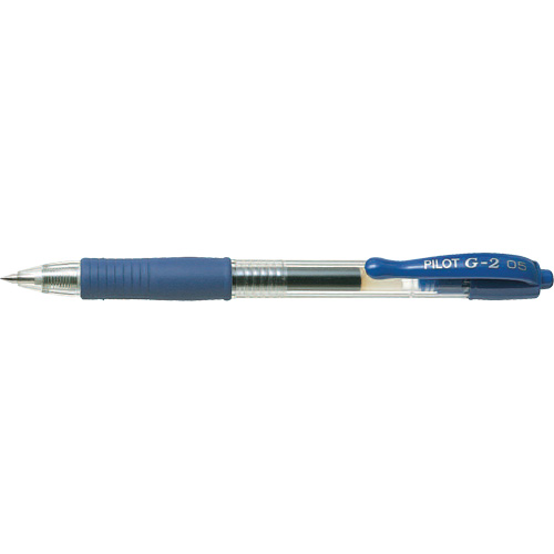 G2 Gel Pen, Blue, 0.5 mm, Retractable Action Paper