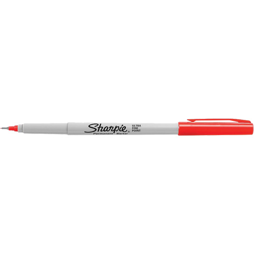 Marker, Ultra Fine, Red Action Paper