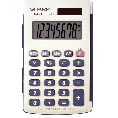 Hand Held Calculator Action Paper
