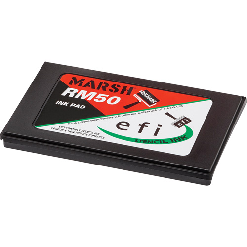 Syst&egrave;mes Rolmark pour pochoirs -Tampon &agrave; encre s&egrave;che Action Paper