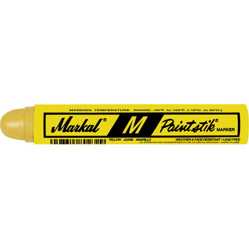 M Paintstik&reg; Paint Marker, Solid Stick, Yellow Action Paper
