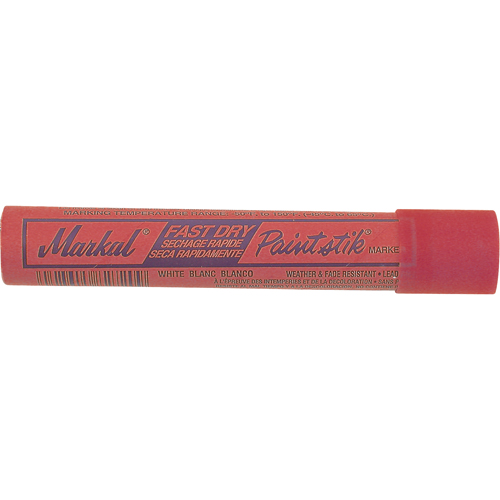 B&acirc;tons de peinture Paintstik &agrave; s&eacute;chage rapide 50° &agrave; 150°F, B&acirc;ton plein, Rouge Action Paper