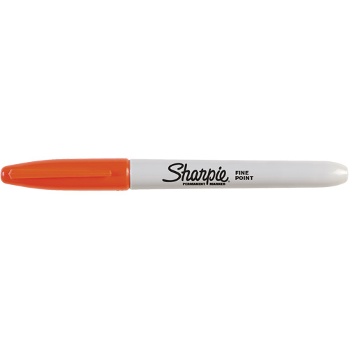 Permanent Markers - #15, Fine, Orange Action Paper