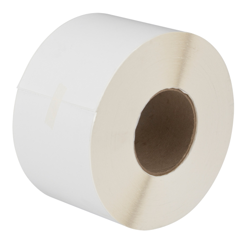 Blank Packaging Labels, 6" W x 4" L, White Action Paper