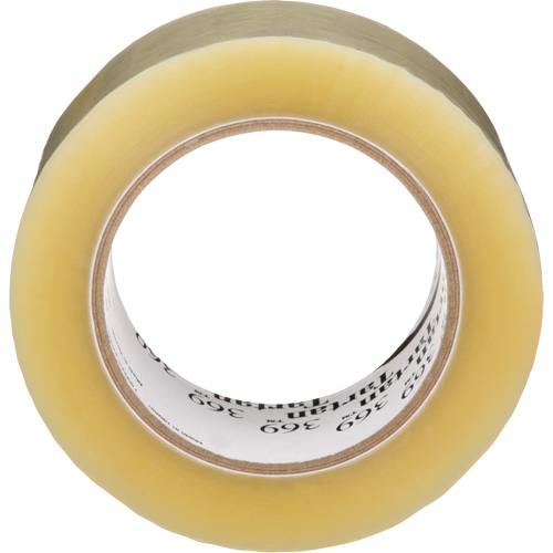 Tartan 369 Box Sealing Tape, Acrylic Adhesive, 1.6 mils, 48 mm (1-22/25") x 100 m (328') Action Paper
