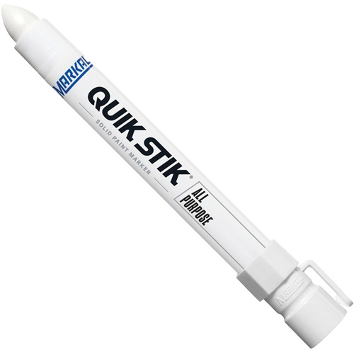 Quik Stik&reg; Twist-Up Paint Markers, Solid Stick, White Action Paper