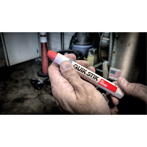Quik Stik&reg; Twist-Up Paint Markers, Solid Stick, White Action Paper