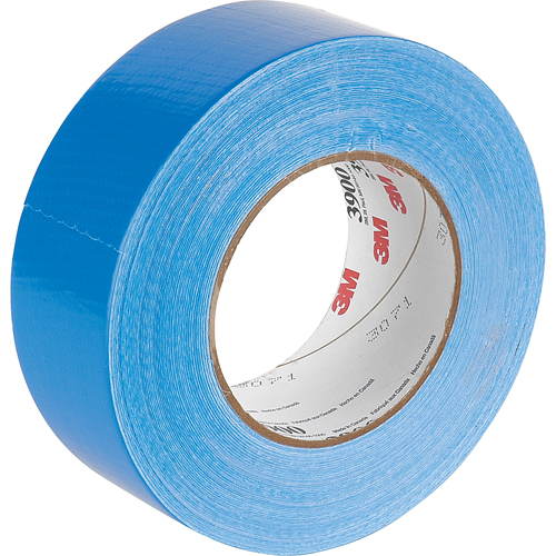 3900 Multi-Purpose Duct Tape, 8 mils, Blue, 48 mm (2") x 55 m (180') Action Paper