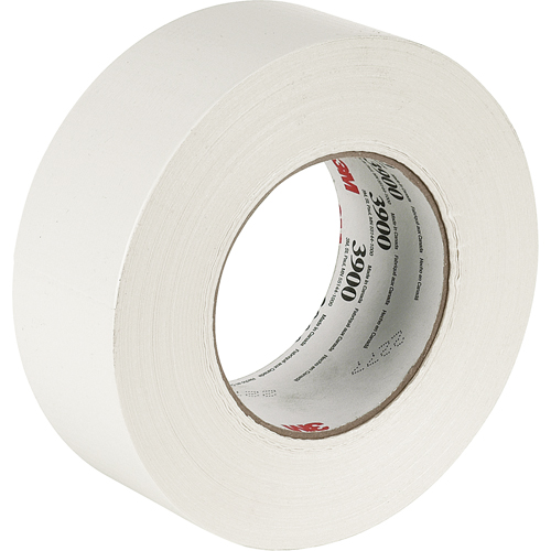3900 Multi-Purpose Duct Tape, 8 mils, White, 48 mm (2") x 55 m (180') Action Paper
