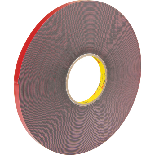 VHB Tape, 32.9 m (108') L x 12.7 mm (1/2") W, 40 mils, Acrylic Action Paper