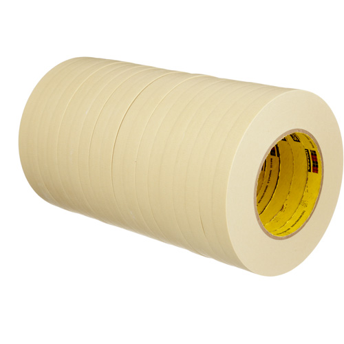 Scotch&reg; High Performance Masking Tape 231, 12 mm (1/2") x 55 m (180'), Beige Action Paper