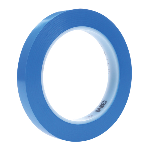 Ruban en vinyle 471+, 3 mm (1/8") la x 32,9 m (108') lo, 5,3 mils, Bleu Action Paper