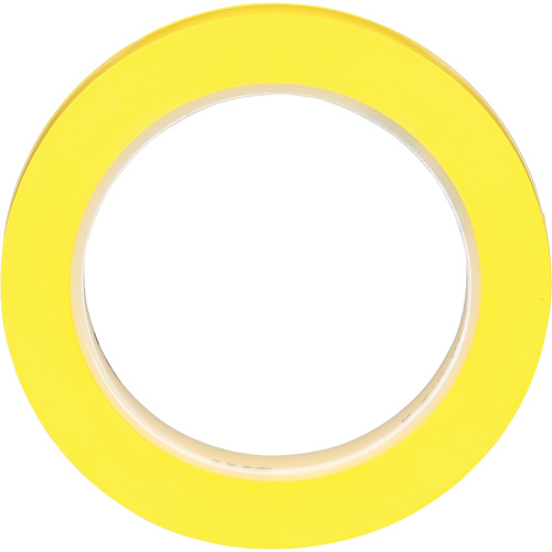 Ruban en vinyle 471, 12 mm (1/2") la x 32,9 m (108') lo, 5,3 mils, Jaune Action Paper