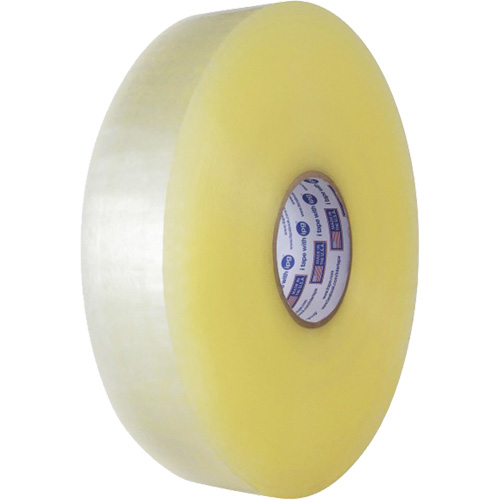 Box Sealing Tape, Hot Melt Adhesive, 2 mils, 48 mm (1-22/25") x 914 m (2998') Action Paper
